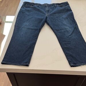 Lucky Brand Dark Blue Relaxed Men's Jeans